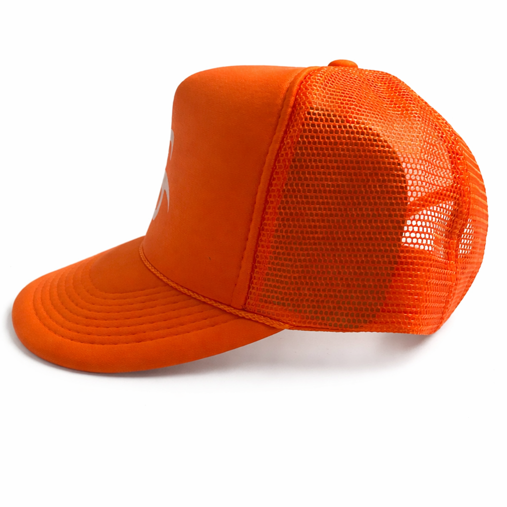 FS Trucker Cap – Orange/White