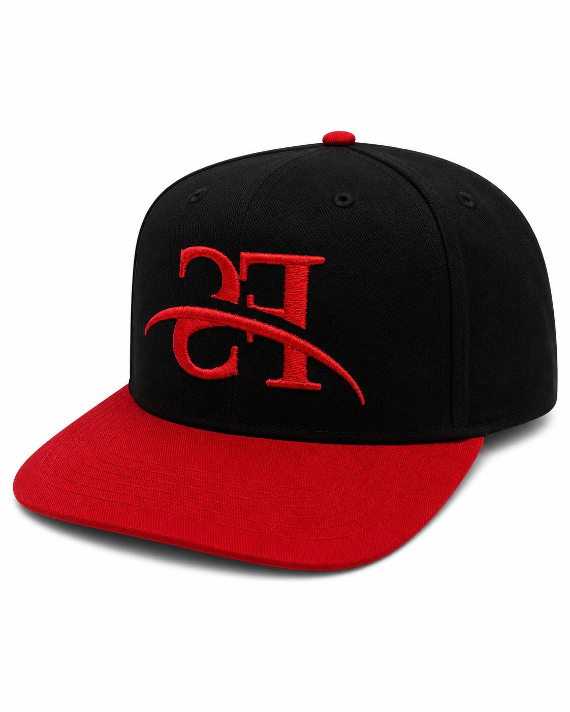 FS Signature Snapback – Black/Red