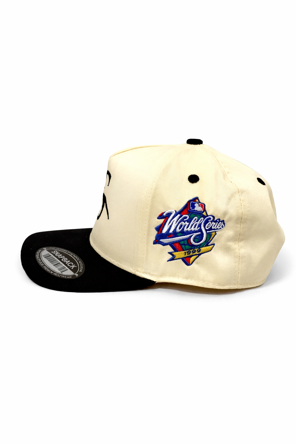 FS Snapback Cap – Cream/Black (World Series Edition)