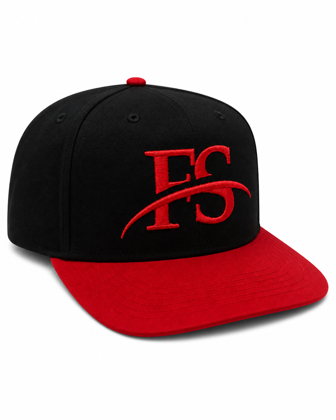 FS Signature Snapback – Black/Red