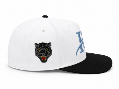 FS Signature Snapback – White/Black/Light Blue