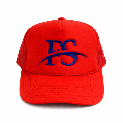 FS Trucker Snapback – Red/Blue