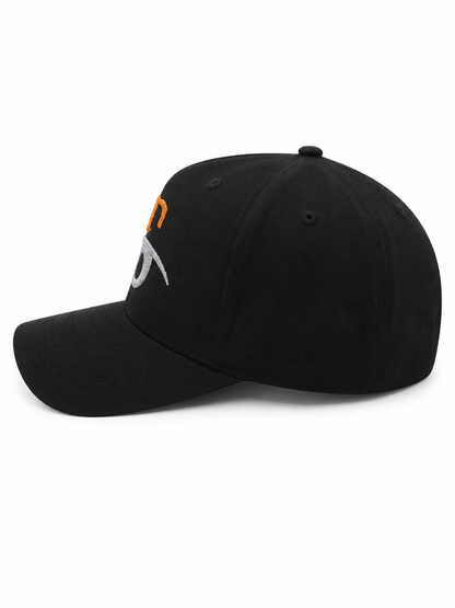 FS Signature Snapback – Black/Orange