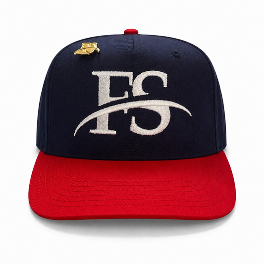 FS Classic Snapback – Navy/Red