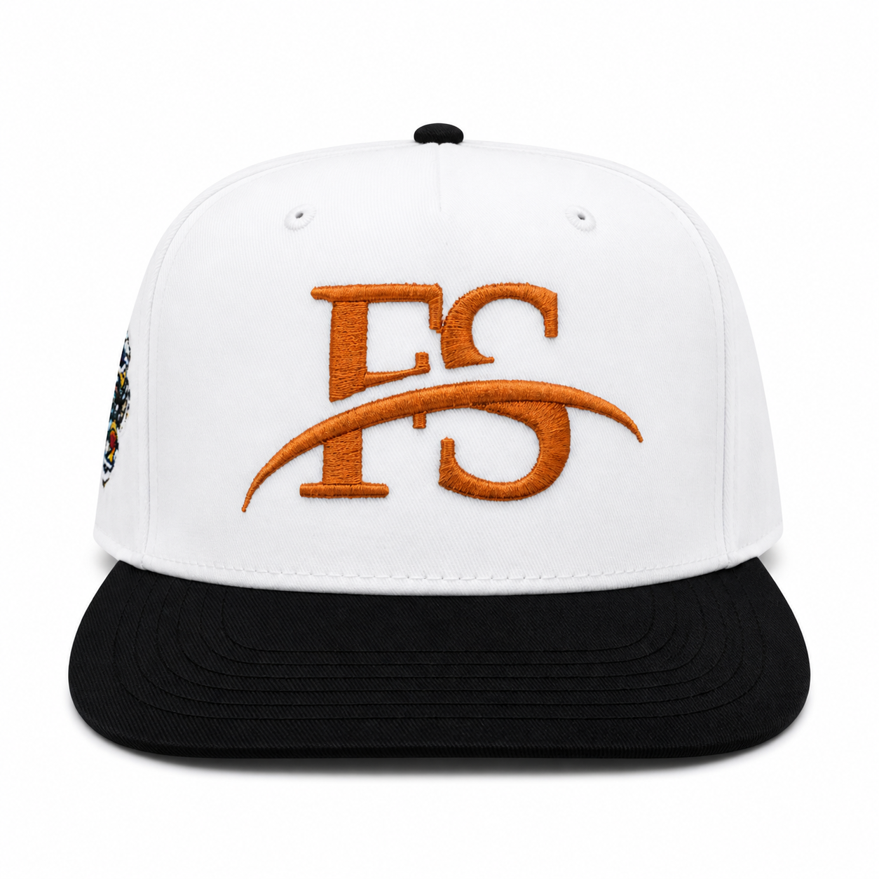 FS Signature Snapback – White/Black/Orange