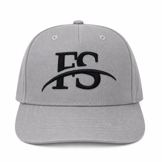 FS Signature Snapback – Grey/Black