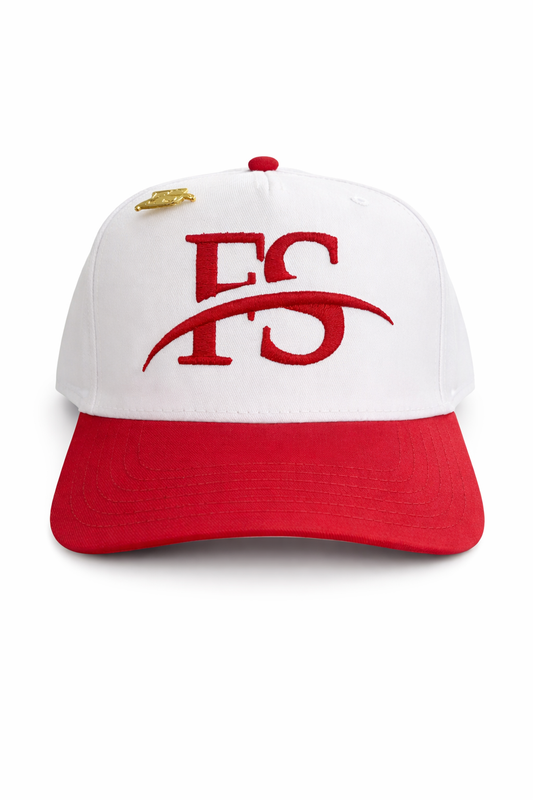 FS Classic Snapback – White/Red