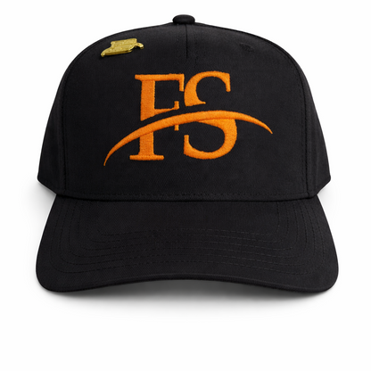 FS Classic Snapback – Black/Orange