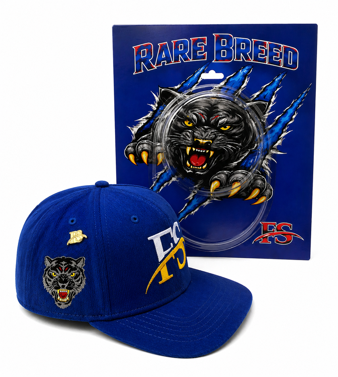 FS Rare Breed Royal Blue Corduroy Snapback