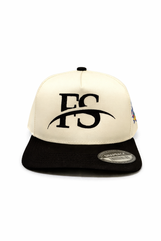 FS Snapback Cap – Cream/Black (World Series Edition)