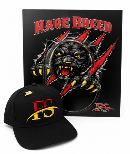 FS Signature Snapback – Black/Red (Rare Breed Edition)