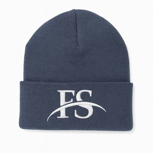 Color: Slate Blue / Steel Blue Logo Color: White FS Logo
