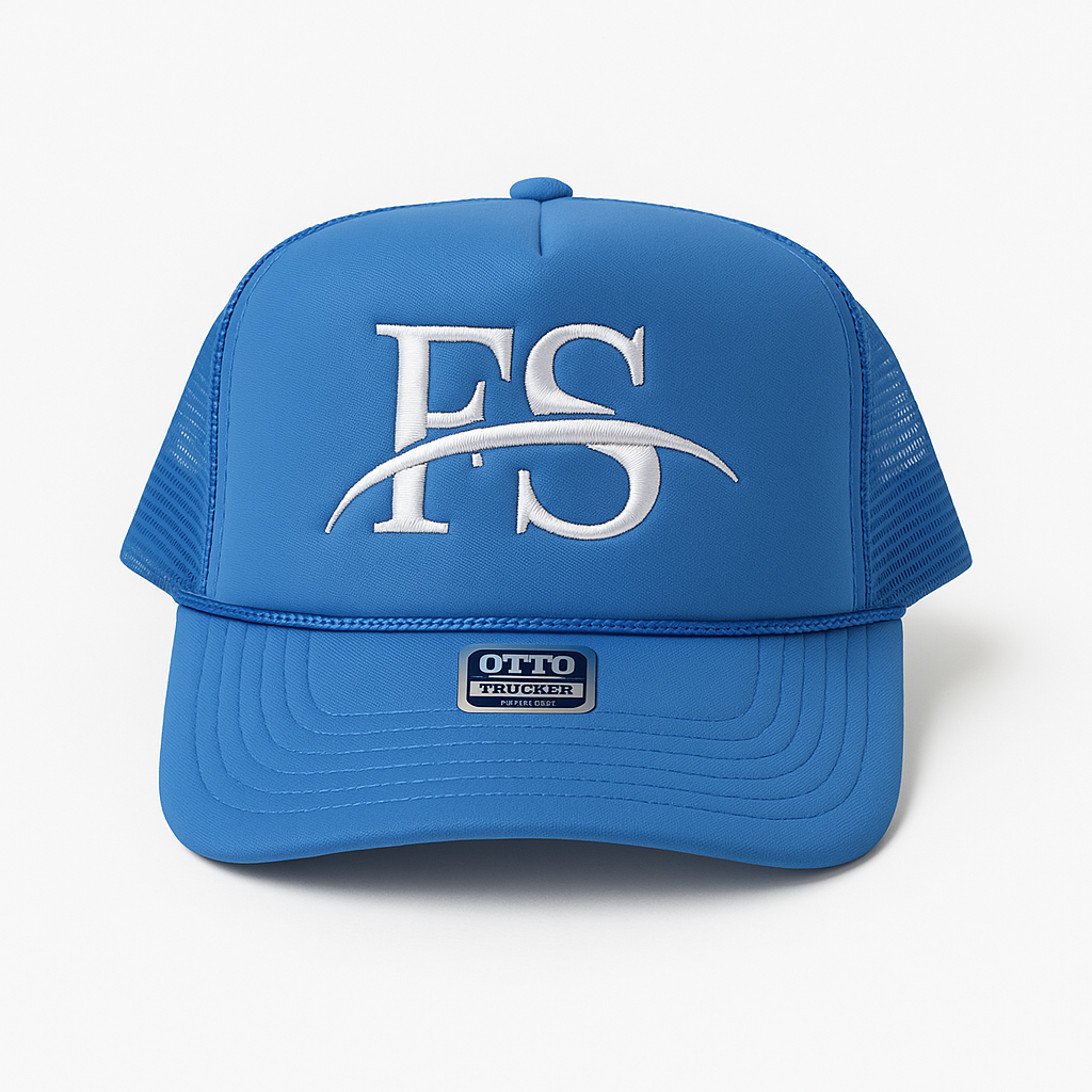 FS Trucker Cap – Sky Blue/White