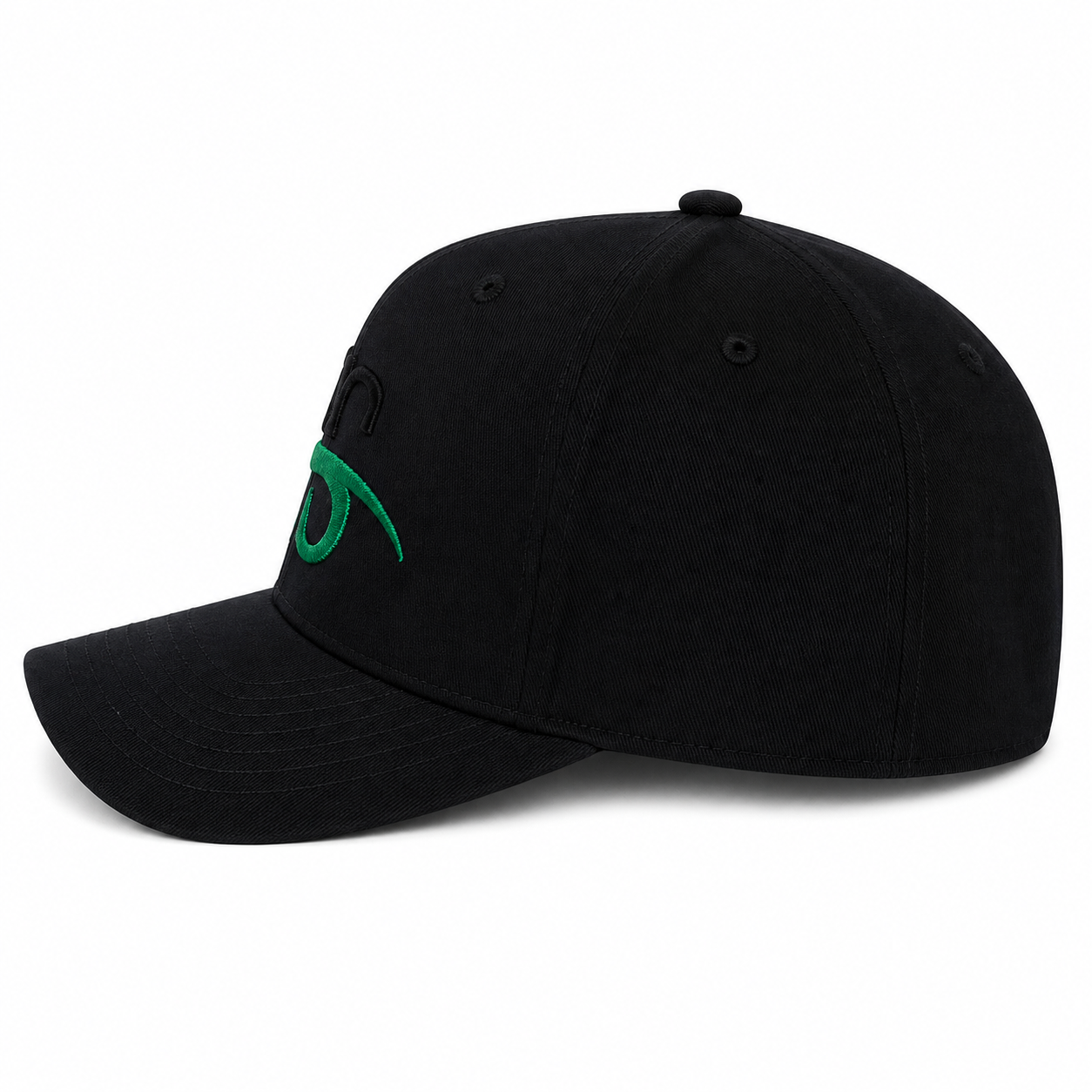 FS Signature Snapback – Black/Green