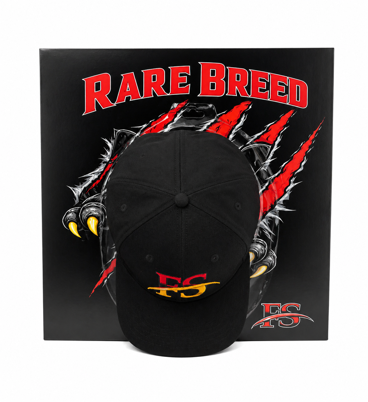 FS Signature Snapback – Black/Red (Rare Breed Edition)