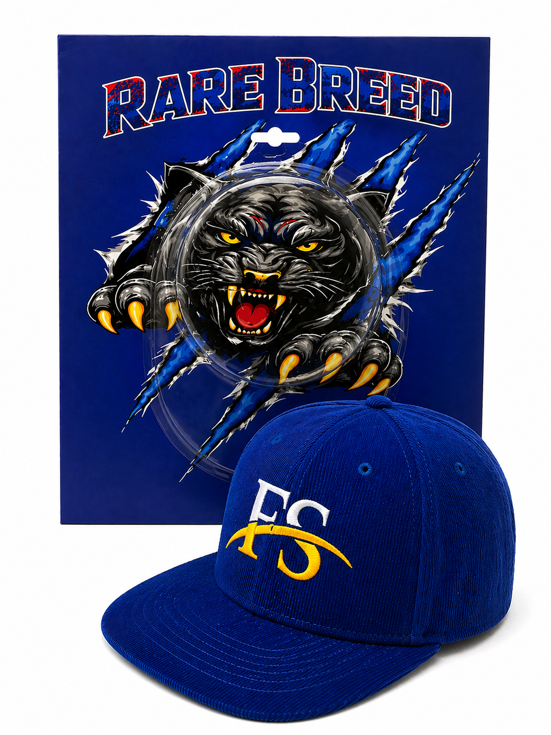 FS Rare Breed Royal Blue Corduroy Snapback