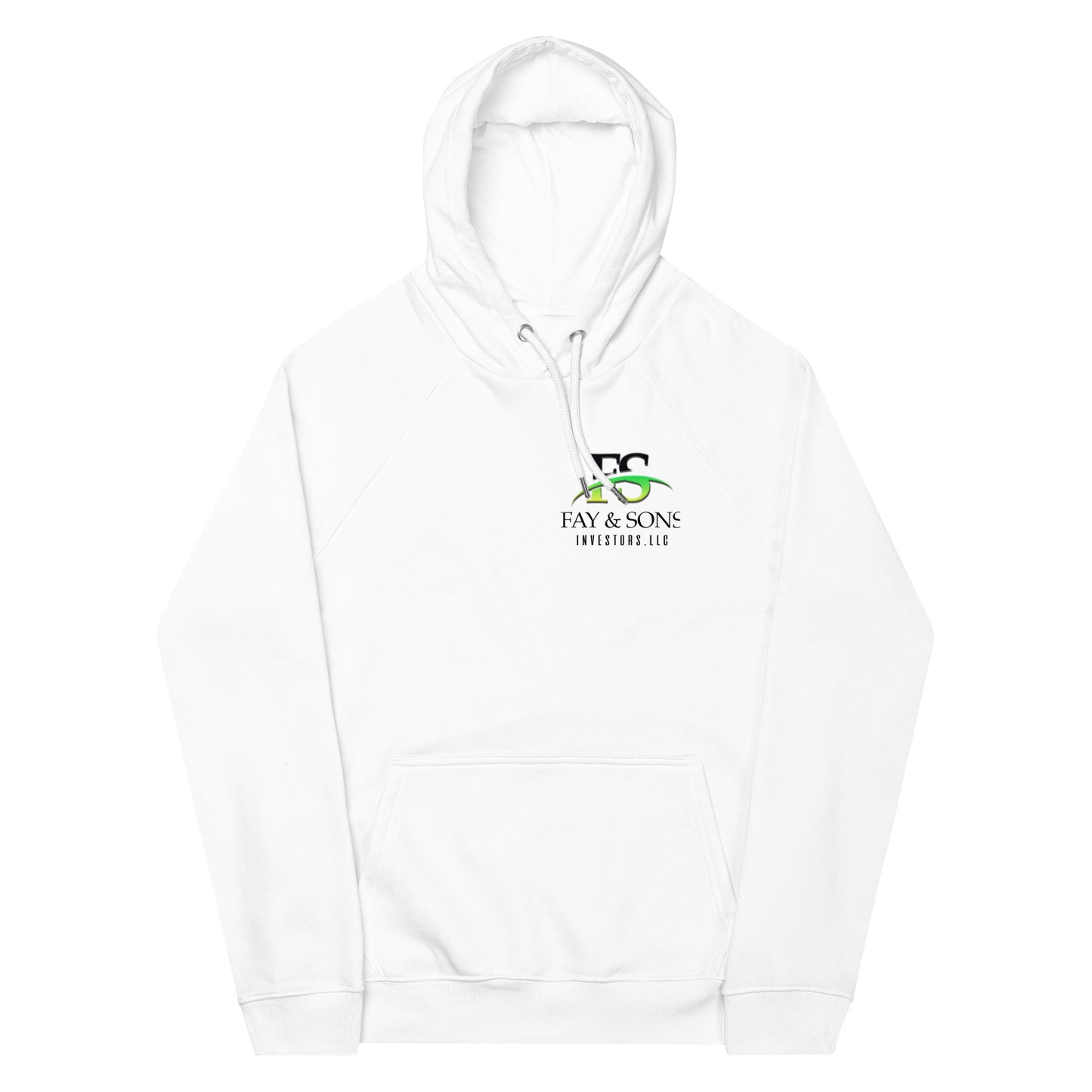 Unisex eco raglan hoodie